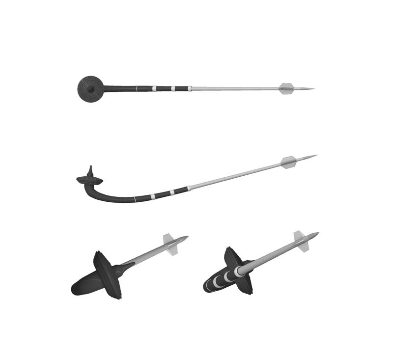 Gaffi Stick | Boba Fett | Star Wars | Available With Plinth | By Collins Creations 3D