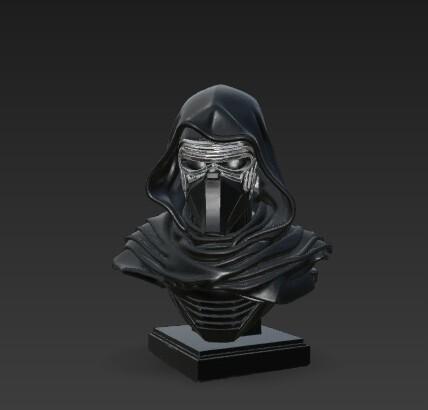 kylo ren bust