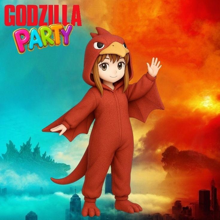 godzilla party Rodan