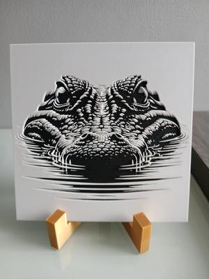 Hueforge Crocodile without AMS