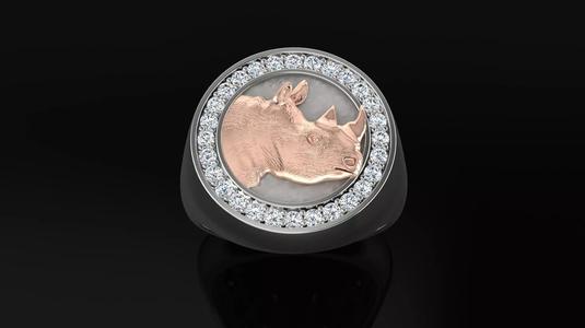 Rhinoceros ring