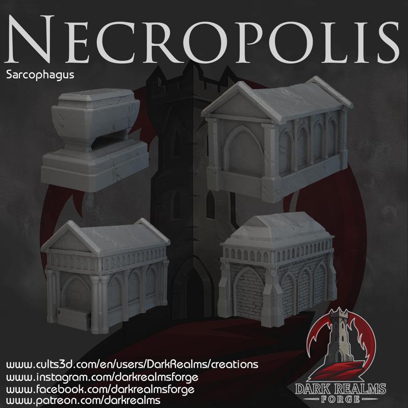 Dark Realms - Necropolis - Sarcophagus