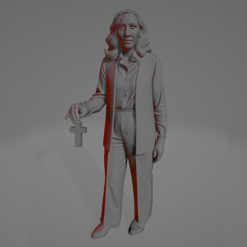 Lorraine Warren - The Conjuring Movie - Zombicide/RPG Miniature