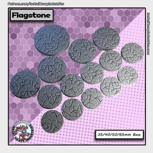 Flagstone Bases - 35/40/50/65mm