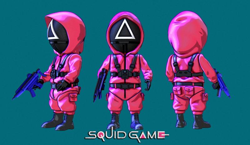 Squid Game - Pink Soldier