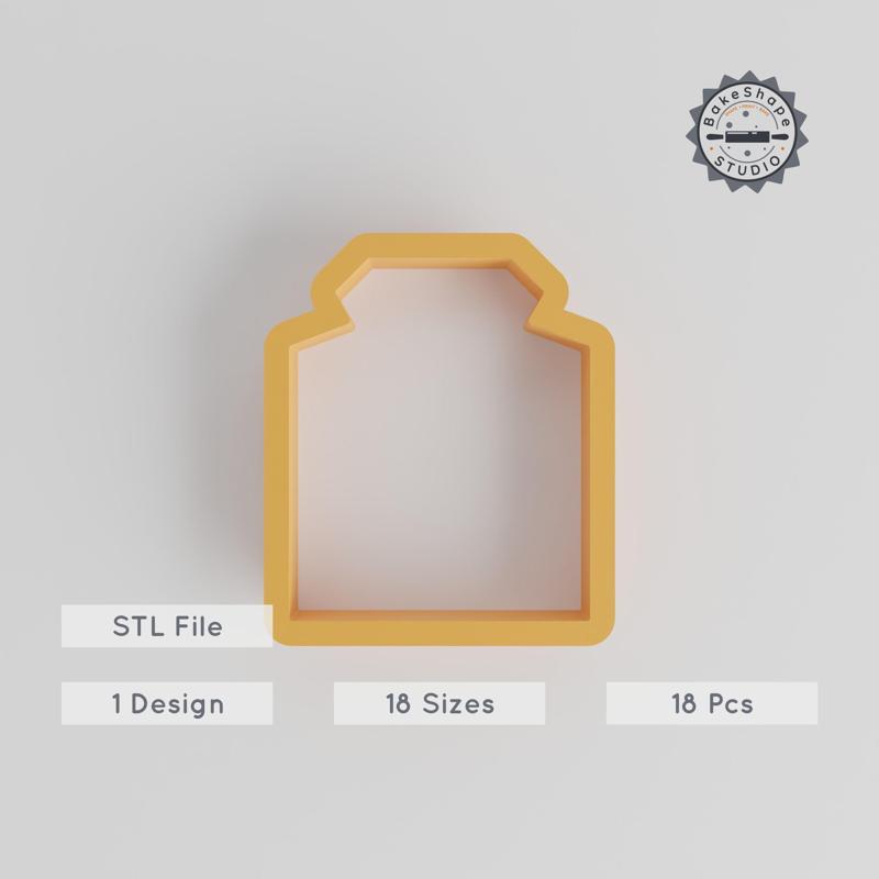 Shirt Shape Cutter Set, 18 Sizes, Perfect for Cookies, Fondant & Clay, Versatile Clothes & Garment Top Design