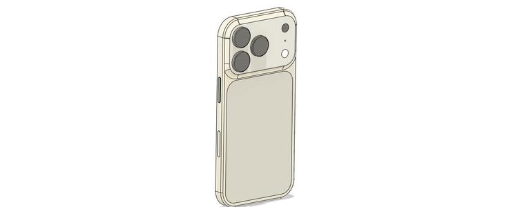 iPhone 17 Pro – Phone 3D Model (Based on Official Dimensions) CAD file