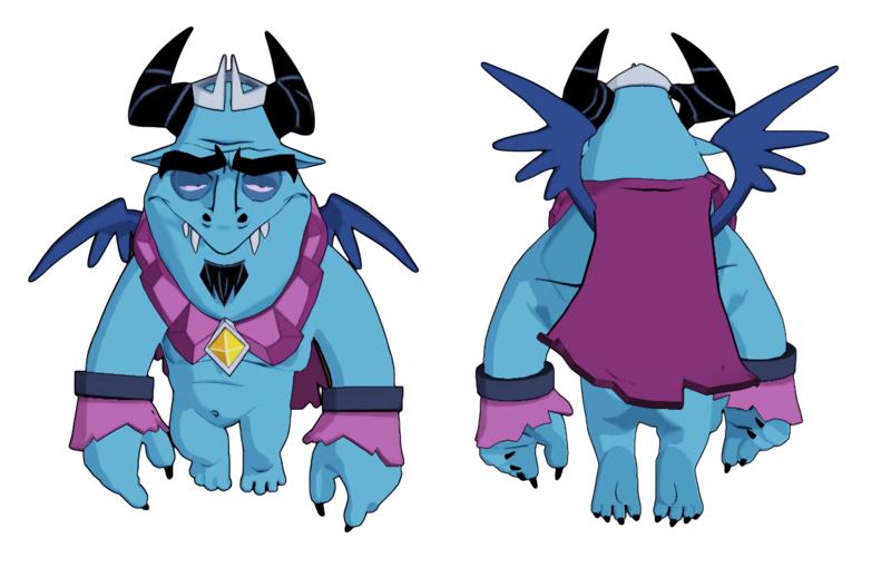 Game Clash of Clans - Cartoon Servant