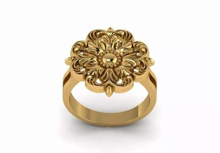 Flower Ring Design For Women