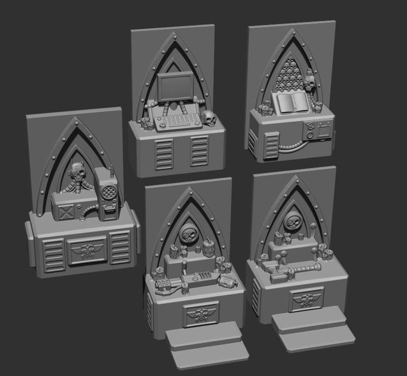 Imperial Gothic Shrines