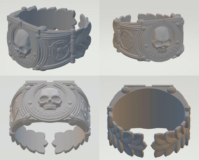 Ring space marine warhamer - Anillo space marine