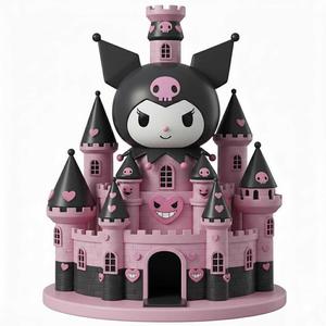 kuromi castle - hello kitty