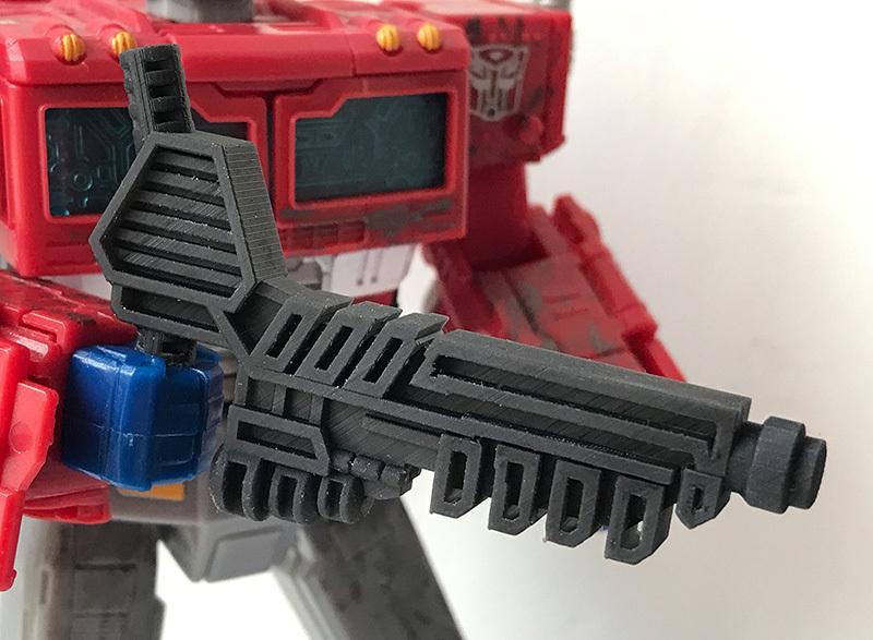Optimus Prime Fall of Cybertron Rifle