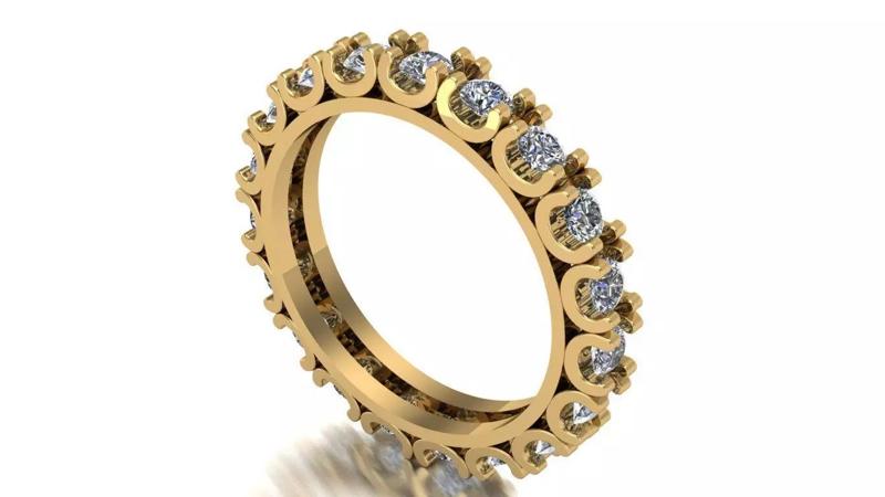 Full Eternity Diamond Ring