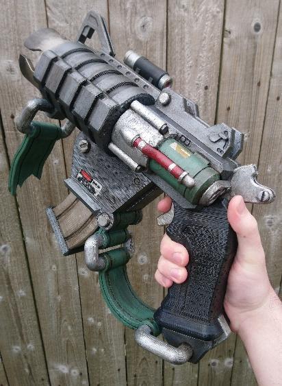 Roadhogs Militia Scrapgun Skin Prop - Overwatch