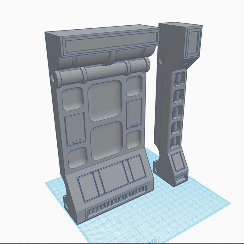 Avionyx Sci-Fi Corridor Wall Panels