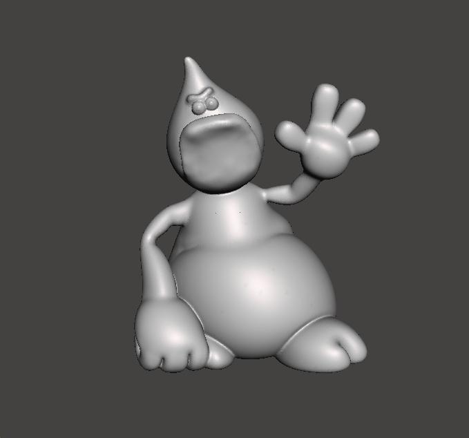 TRAP DOOR ROGG FANTASY FIGURE MODEL TOY SCULPTURE