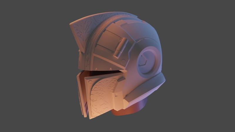 Iron Companion Hood helmet