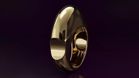 free form ring N08