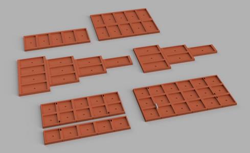 Movement  tray extender for HEAVY INFANTRY and HEAVY CAVALRY, incl. lance - OLD WORLD