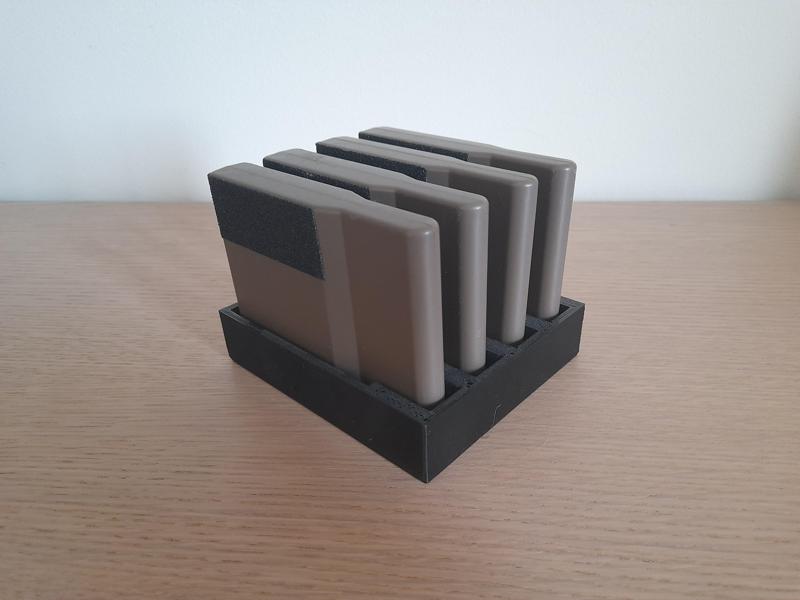 Airsoft silverback SRS mag organizer (4 slots)