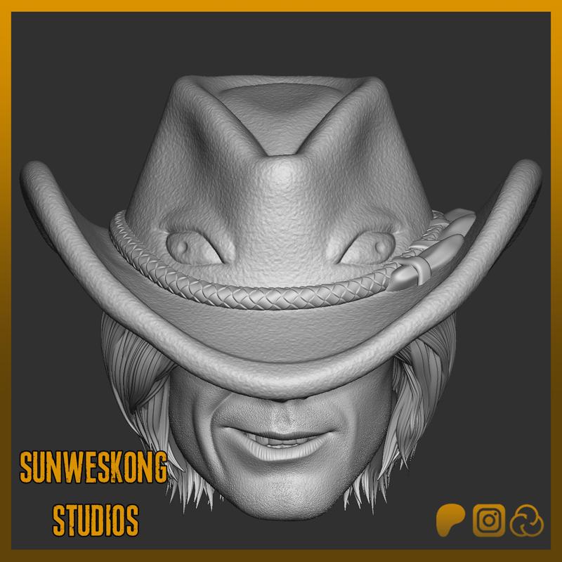 Devil May Cry 5 Dante Faust Hat Headsculpt