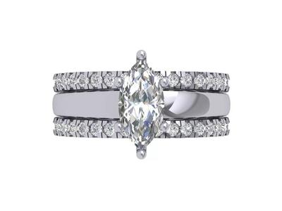 Marquise Solitaire Ring