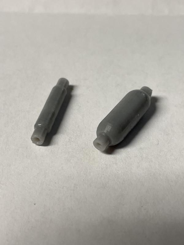 Glasspack Mufflers Exhaust 1-25 Scale Model Car Parts