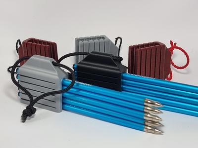 Quick loader for Stinger 2 crossbow arrows