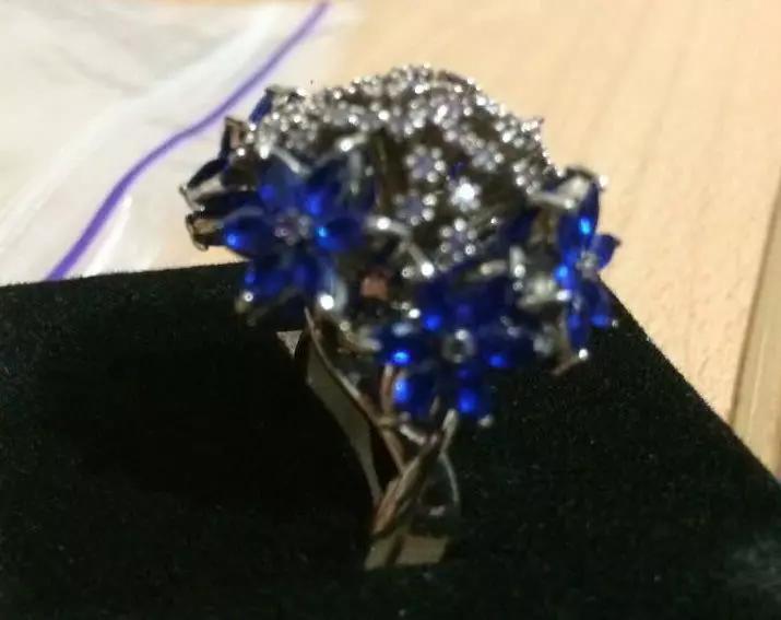 Cornflower ring - original