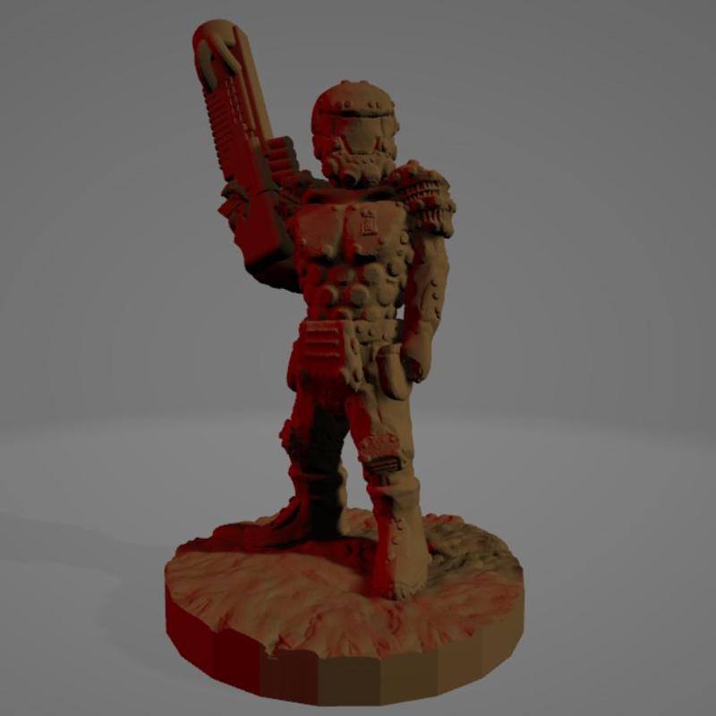 Support-Free Corporate Soldier #1