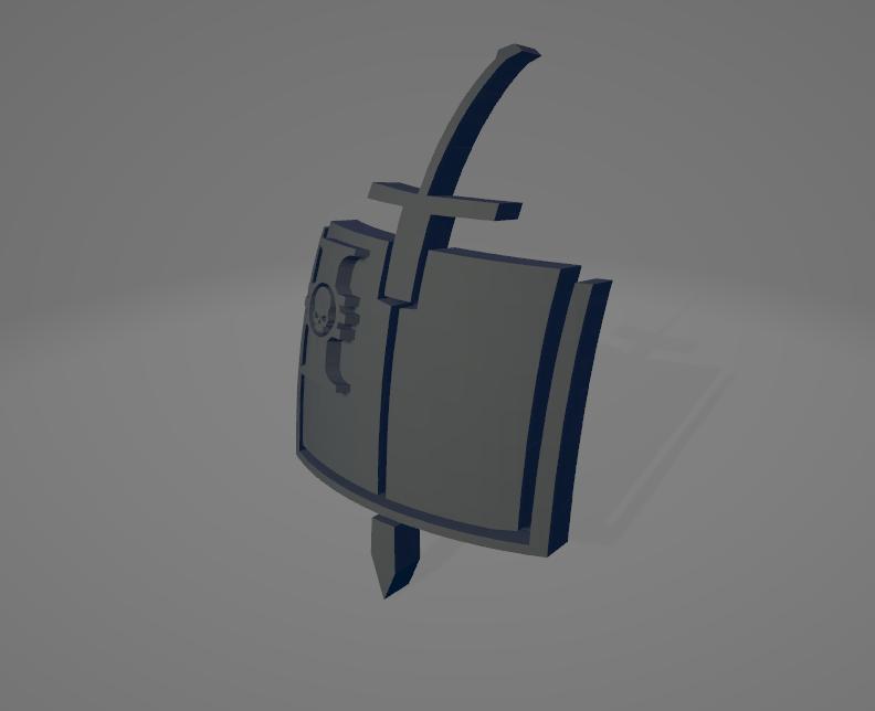 Grey Knights Icon, Shoulder Pad and Hard Transfer