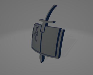 Grey Knights Icon, Shoulder Pad and Hard Transfer