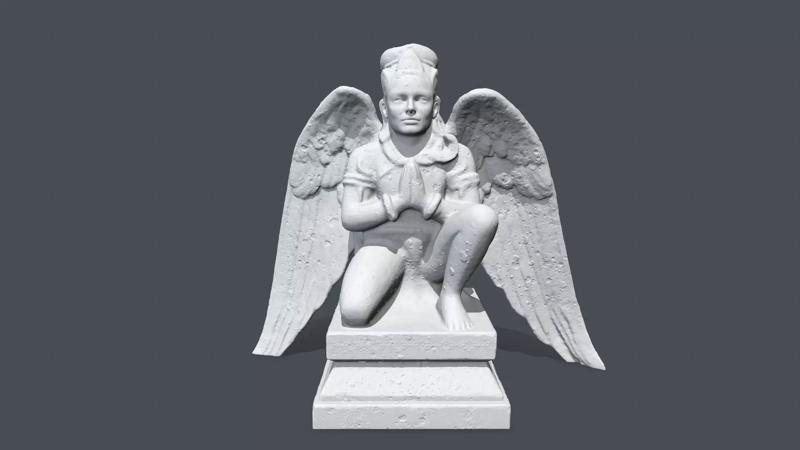 Printable  Angel Statue