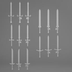 Space Marines Powerswords Set v1