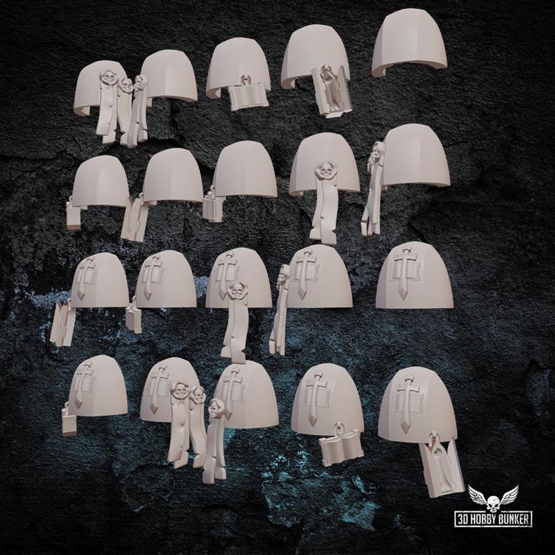 GK Marine Shoulder Plates