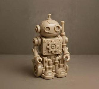 Industrial Robot Sculpture