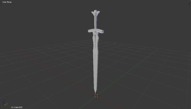 Steel Sword Deco