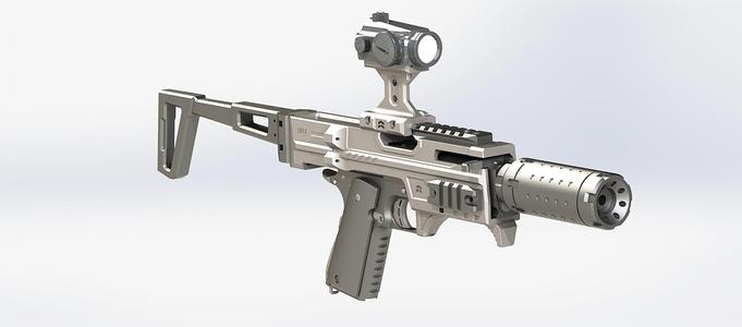 AIRSOFT 1911 Carbine kit