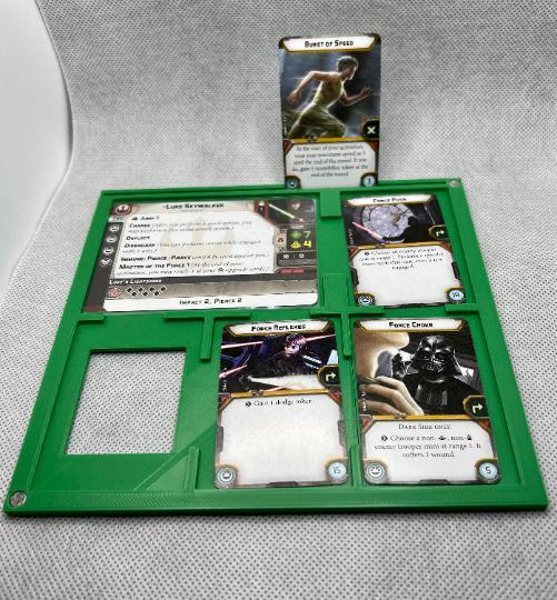 Star Wars Legion unit card tray
