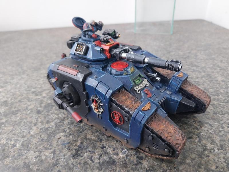 Space Knight Marine Fist Sic-car-ran Battle Tank