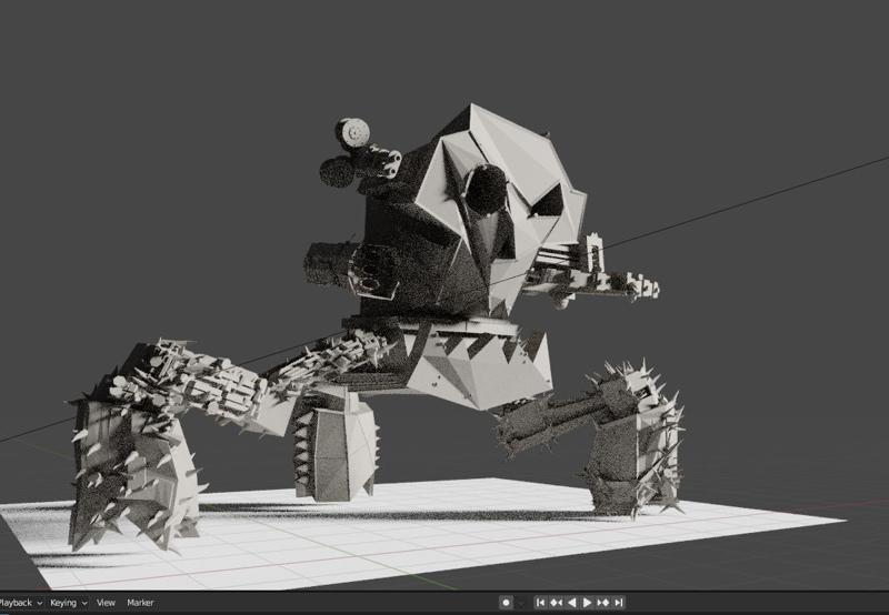 40K Ork Skewa Walker