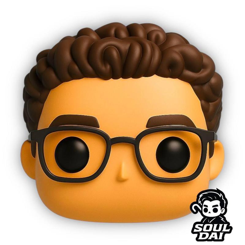 FUNKO MAN HEAD 03 - (MALE FUNKO HEAD)