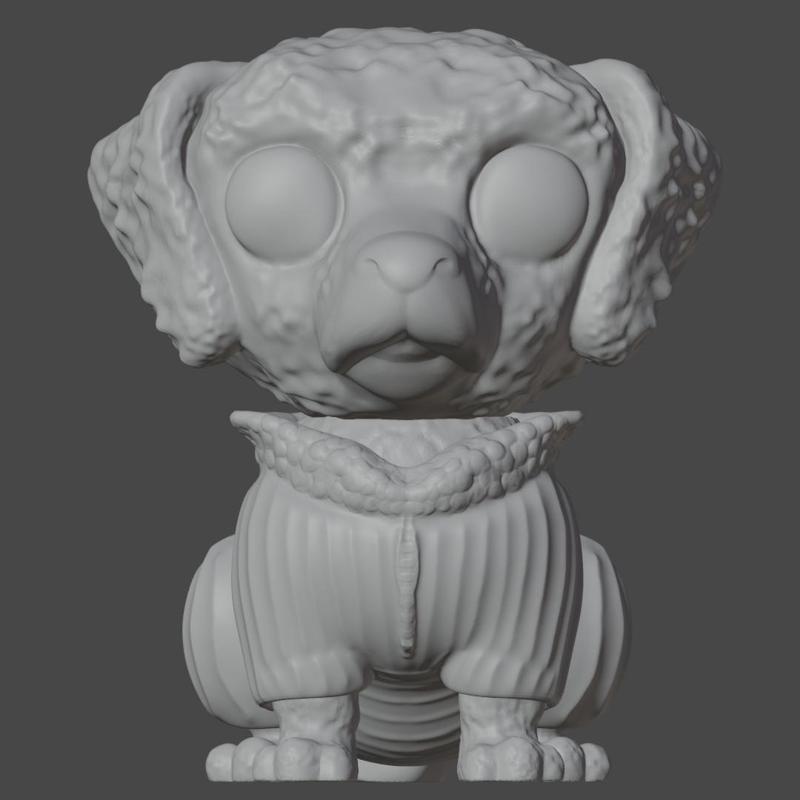 Big Head Dog Model 1