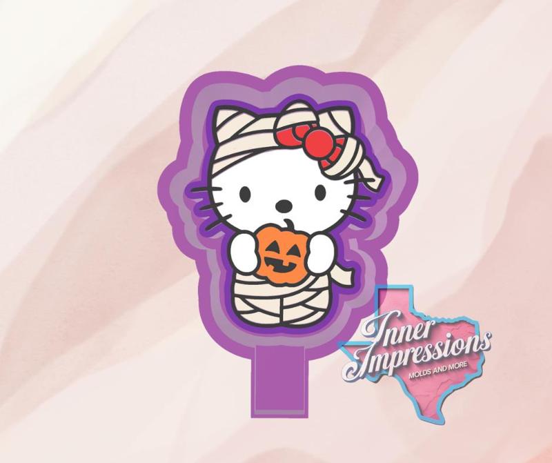Mummy Hello KItty Freshie Mold