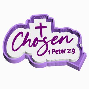 freshie stl chosen cross Jesus Christian