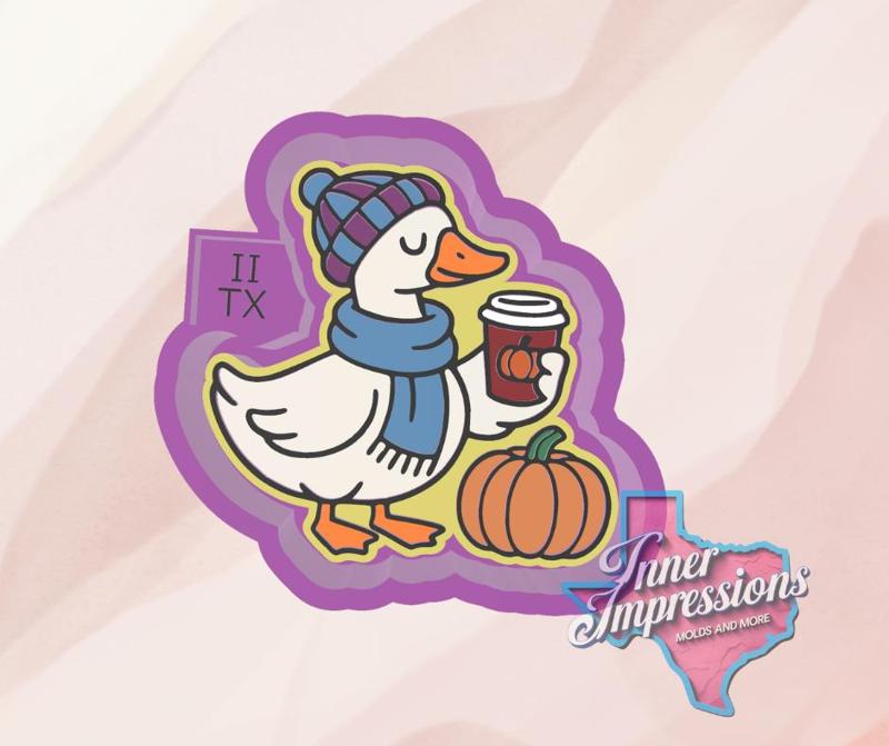 Fall Goose Freshie Mold