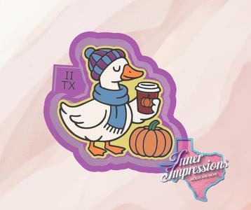 Fall Goose Freshie Mold