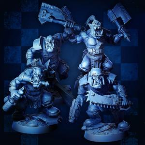 MrModulork's Melee/Pistol Orc Lads - Kit B