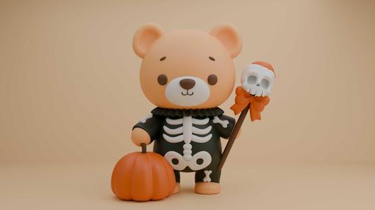 Halloween bear